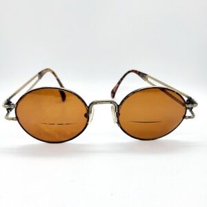 Vintage Nicole Miller Steampunk 1980’s Antique Gold Color Sunglasses